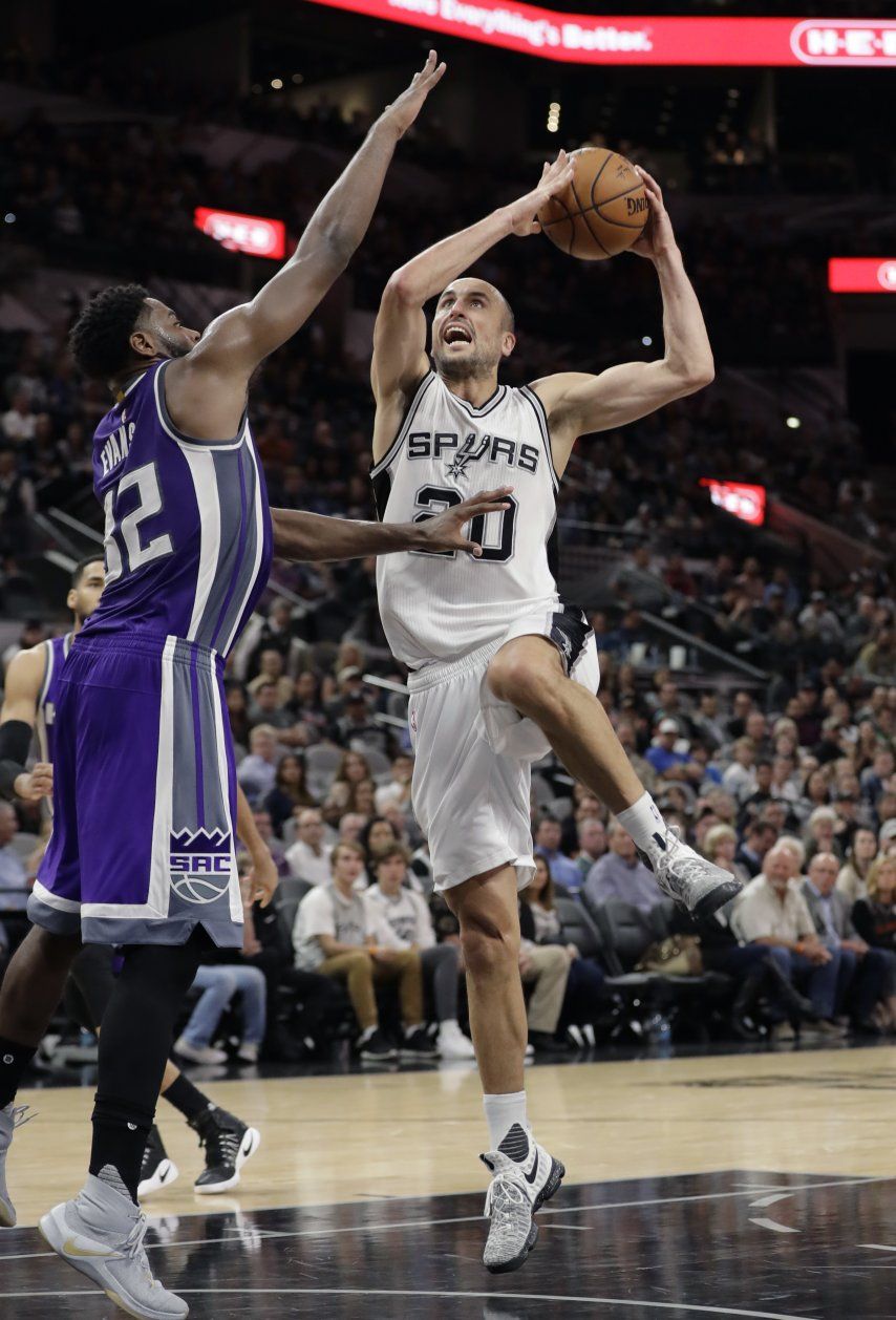 Ginóbili mete 19 puntos en triunfo de los Spurs