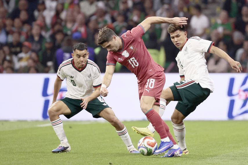 Selección de México igualó sin goles ante Portugal en amistoso