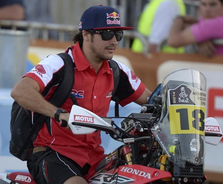 Británico Sunderland gana segunda etapa en motos de Dakar-2014; chileno López segundo