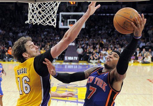 NBA: Lakers 99, Knicks 82; Kobe anota 28 puntos ante Knicks