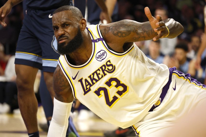 NBA: LeBron James regresó contra los Grizzlies después de una ausencia de dos juegos
