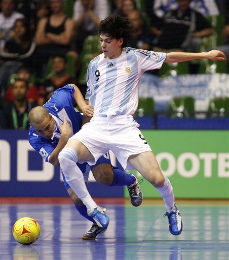 Argentina vence a Guatemala y avanza en mundial de futsal