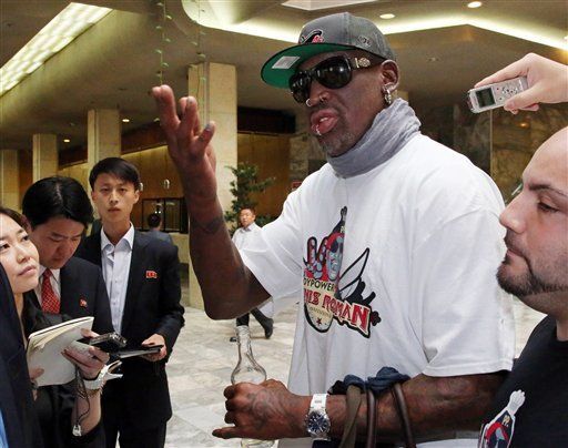 Rodman revela nombre de hija de líder norcoreano