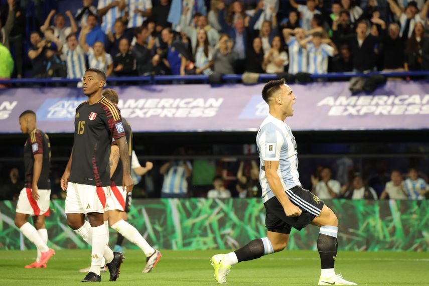 Eliminatorias CONMEBOL: Argentina superó a Perú con un brillante gol de Lautaro Martínez