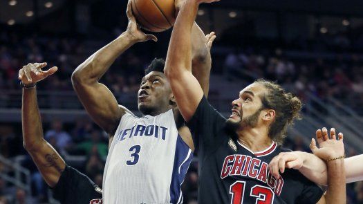 Pistons mejoran a 3-0; superan a Bulls en alargue