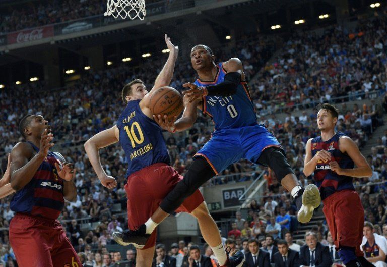 El armador Russell Westbrook lidera la anotación en la NBA
