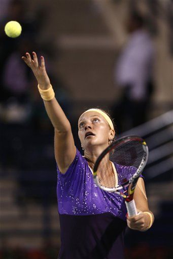 Kvitova vence a Errani en la final de Dubai