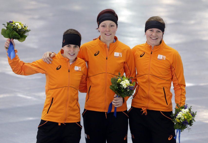 Ter Mors lidera otro 1-2-3 holandés en patinaje