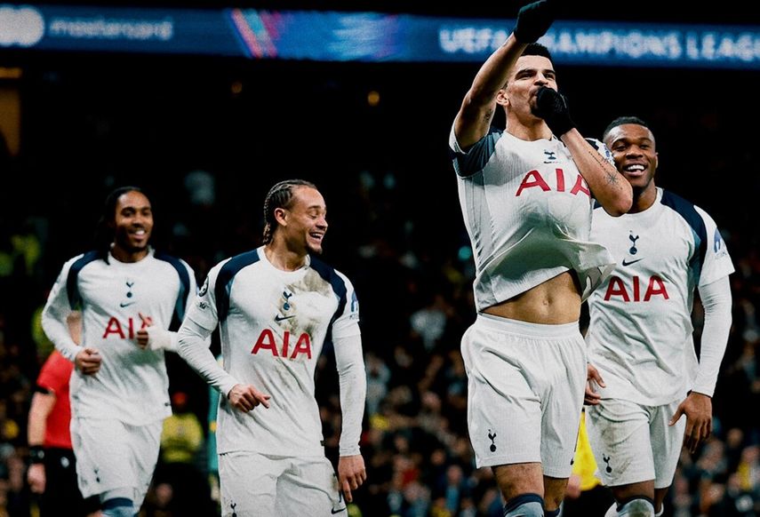 Champions League: Cuti Romero y Dominic Solanke le dan el triunfo al Tottenham