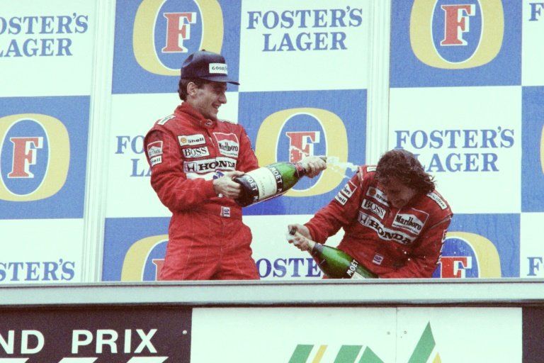 No solo mi carrera sino también mi vida está ligada a Senna, recuerda Prost