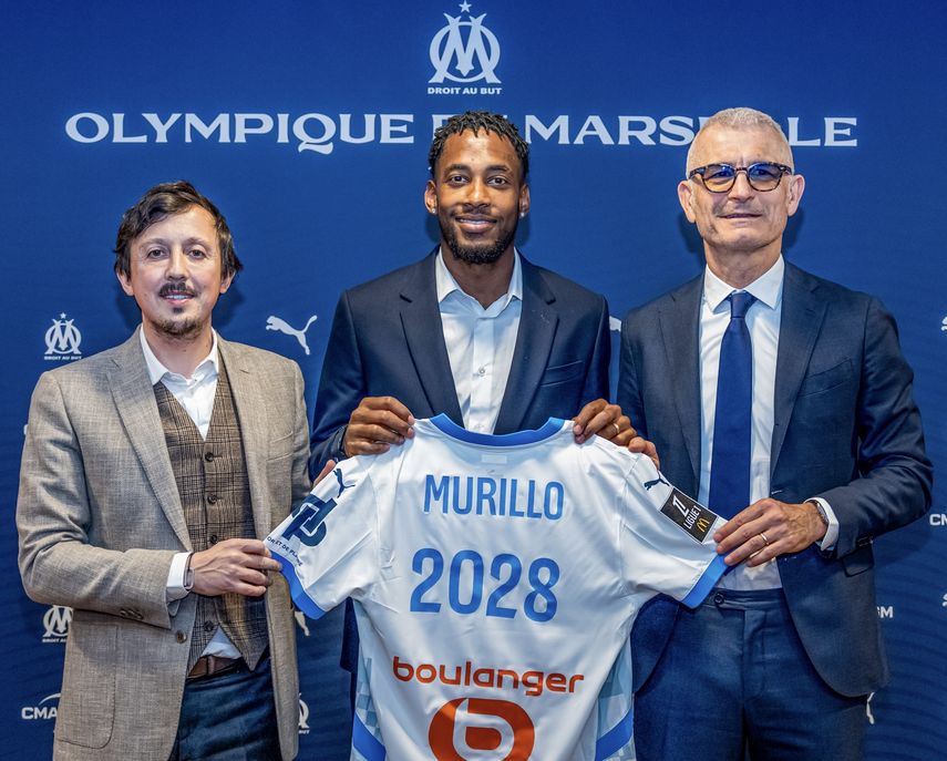 Michael Amir Murillo seguirá con el Olympique de Marsella hasta el 2028