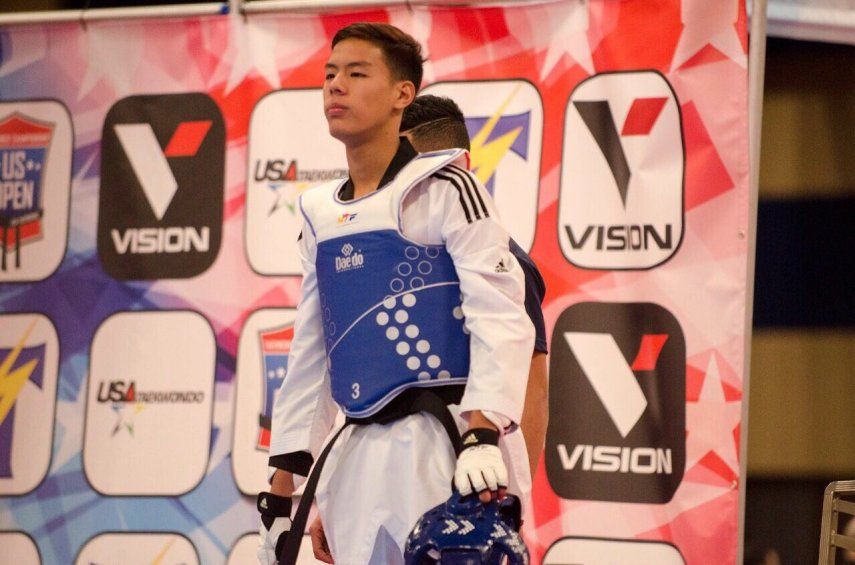 Andrés Ho del Taekwondo es el abanderado de Panamá para Suramericanos de la Juventud