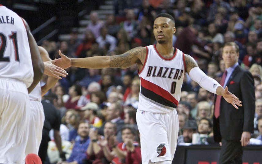 Lillard brilla con 51 puntos y Blazers sorprenden a Warriors