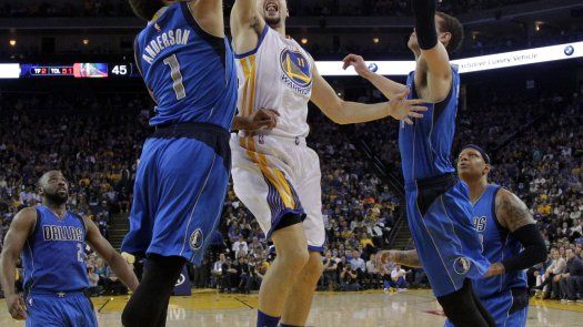 NBA: Warriors 128, Mavericks 120; Thompson anota 40