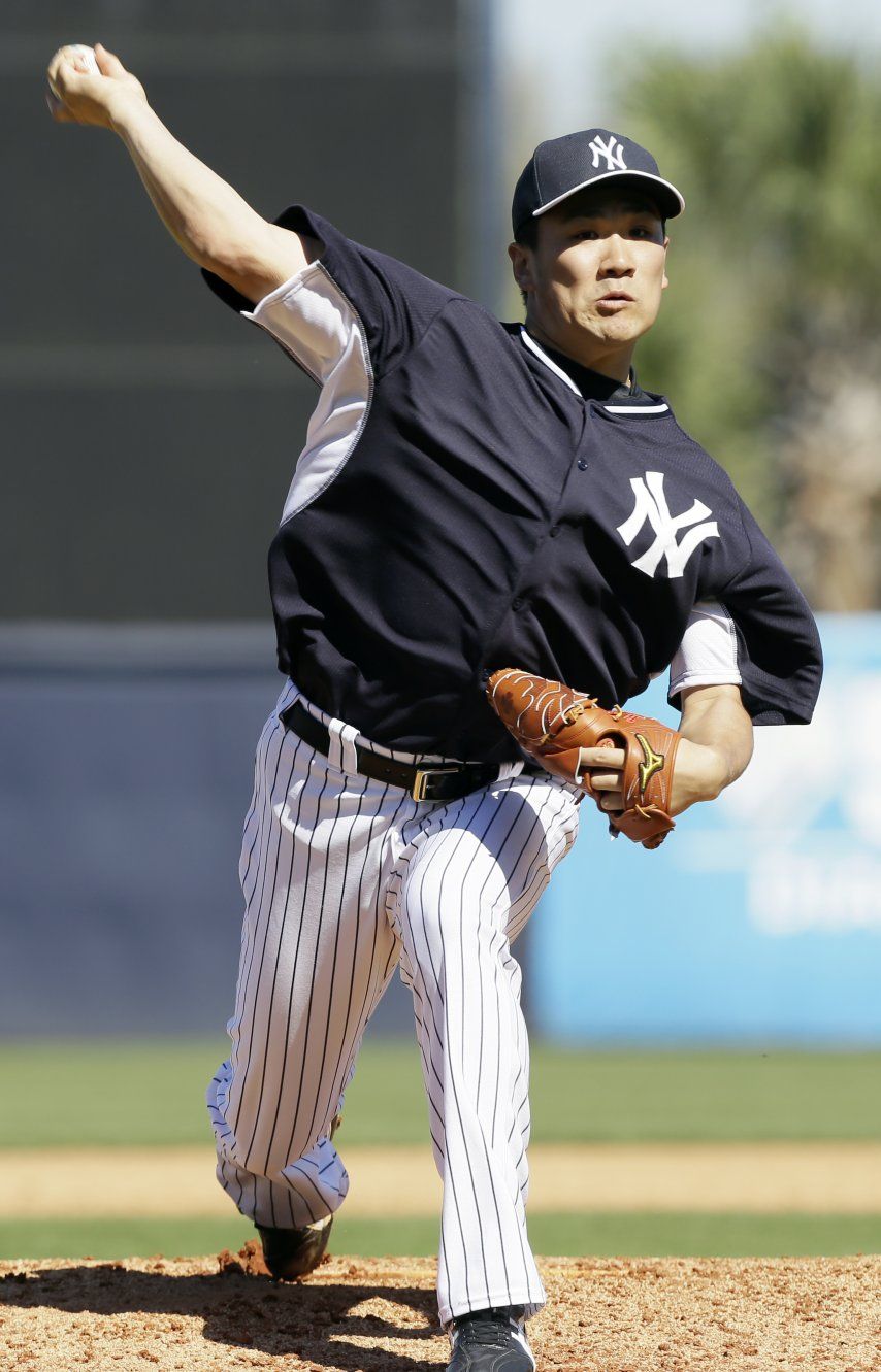 Tanaka cuelga 2 ceros en debut con los Yanquis