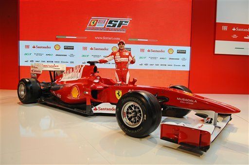 F1: Ferrari presenta bólido para 2010