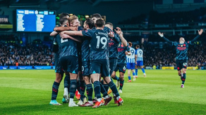 Manchester City golea al Brighton y sigue de cerca al líder Arsenal