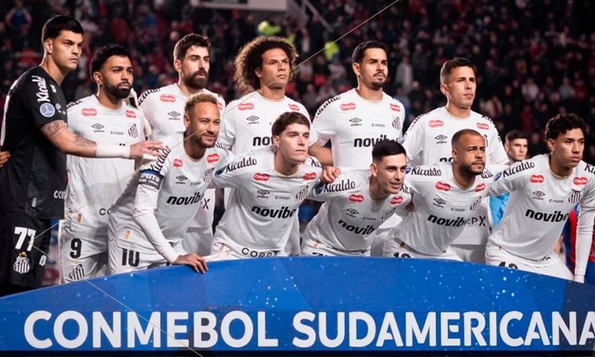 Copa Sudamericana: Neymar Jr y el Santos empatan ante San Lorenzo en Argentina