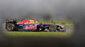 F1: Vettel encabeza práctica antes de clasificatoria en Hungrí­a