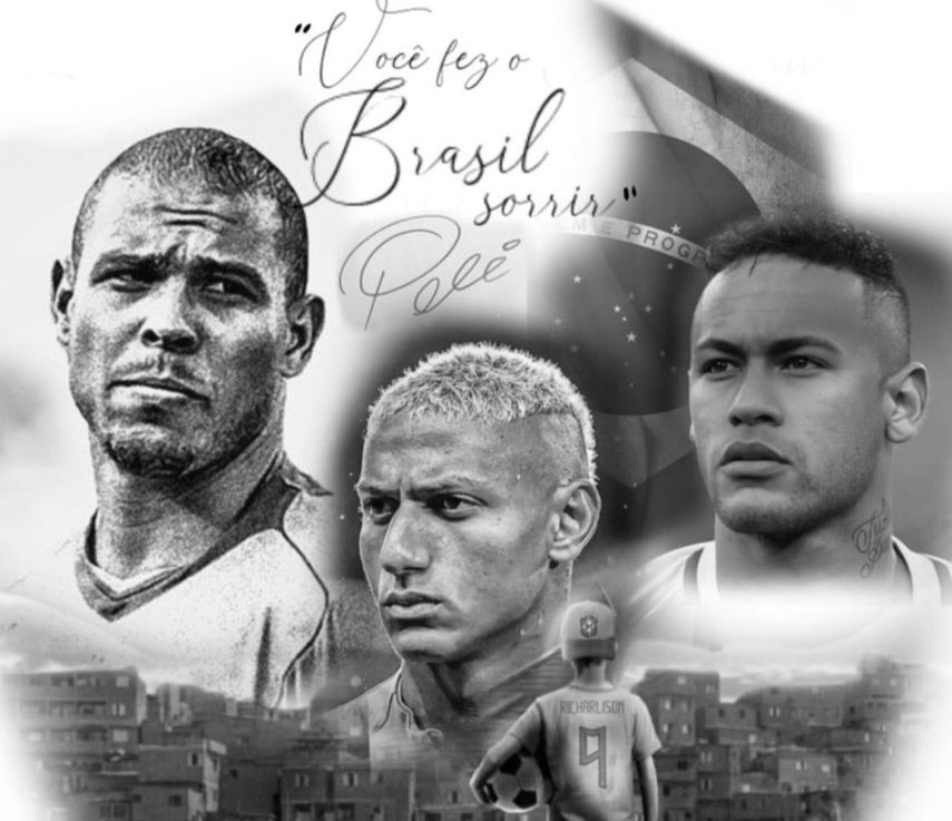 Qatar 2022: Richarlison se tatúa a Ronaldo y Neymar Jr