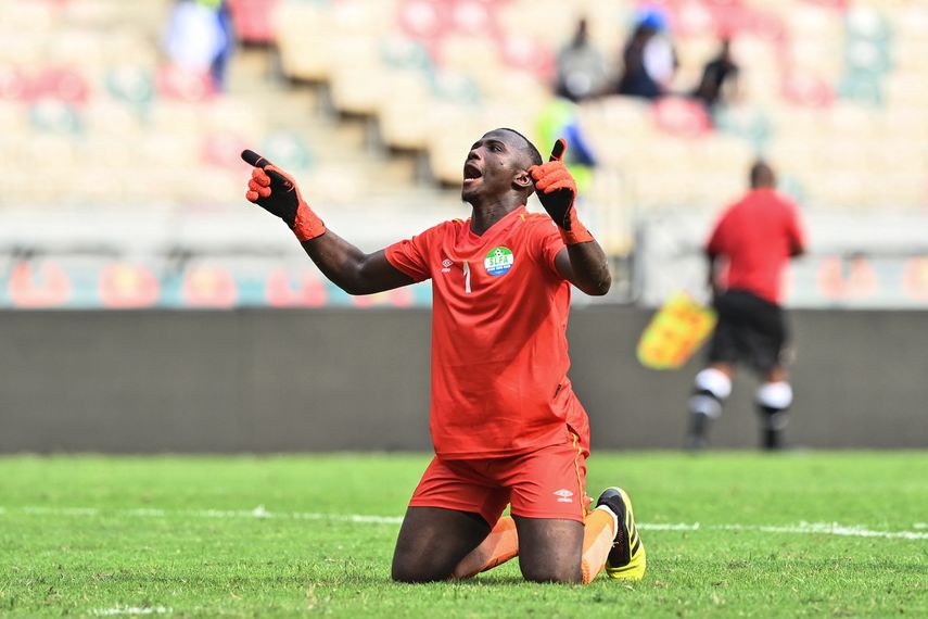 Copa de África: Las lágrimas del portero de Sierra Leona tras ser el MVP ante Argelia