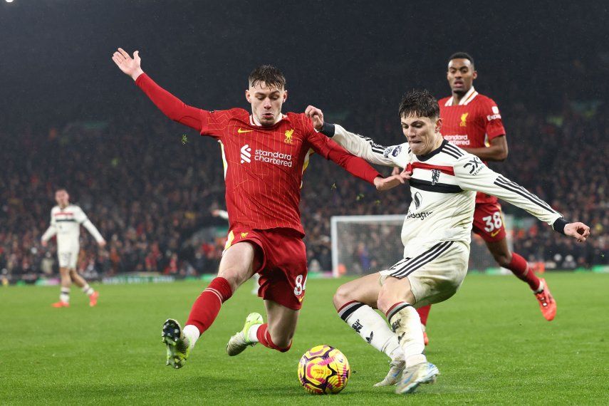 Premier League: Manchester United le saca un empate al Liverpool