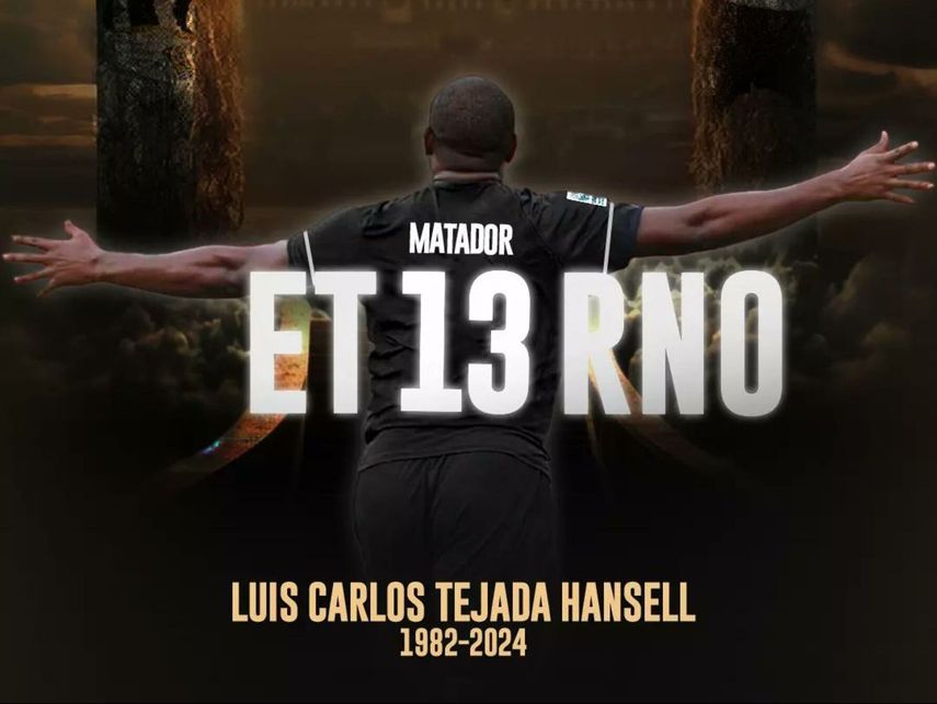 El Tauro FC retira el número 13 en honor a Luis Matador Tejada