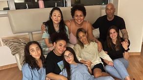 Pelé estuvo acompañado de familiares en navidad&nbsp;