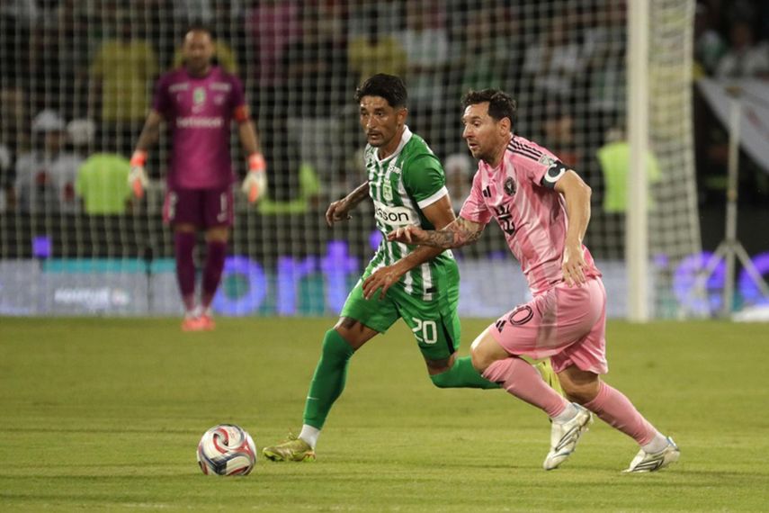 Inter Miami gana duelo al Atlético Nacional en Colombia