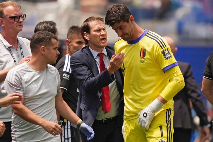 Thibaut Courtois pide un descanso en la Selección de Bélgica