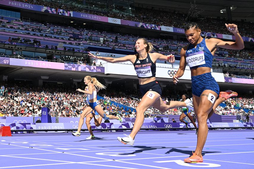 París 2024: Gianna Woodruff termina tercera en el repechaje y no logra avanzar a semifinales