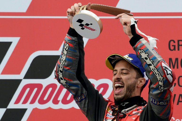 El italiano Andrea Dovizioso ganó el GP de Valencia de MotoGP