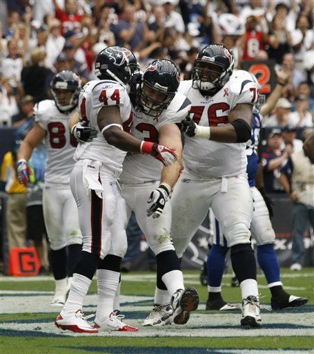 Texans apalean a unos Colts sin Manning; Jets vienen de atrás