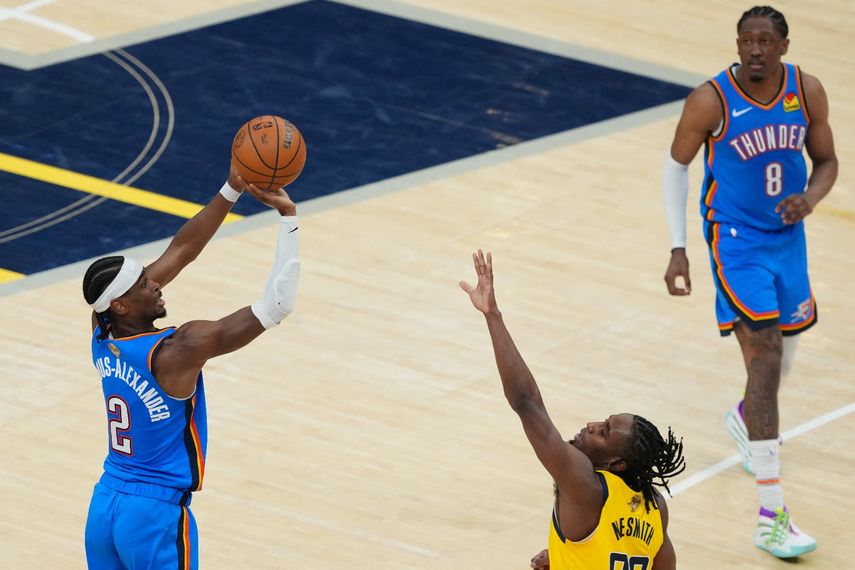 Los Thunder vuelven a empatar la serie final tras ganar el juego 4 a los Pacers