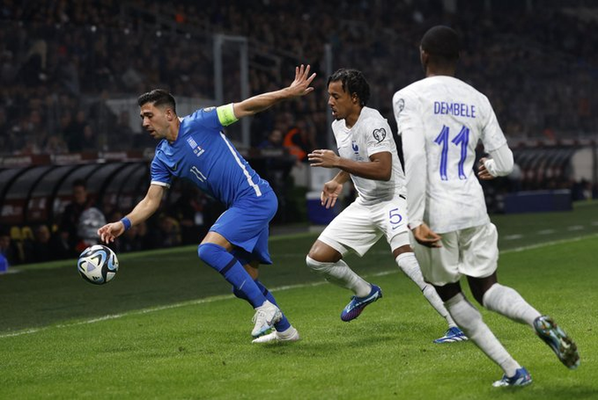Clasificatorio Eurocopa 2024: Grecia rescató un empate ante Francia&nbsp;