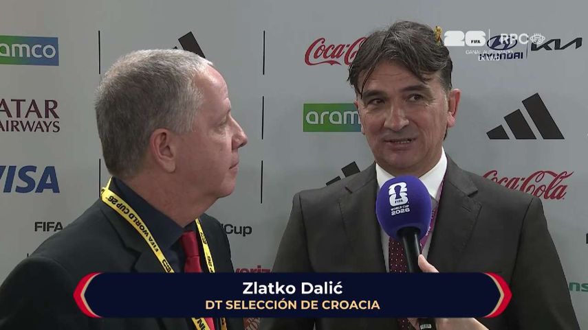 Mundial 2026: DT de Croacia Zlatko Dalić reacciona al Grupo junto a la selección de Panamá