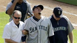 Marineros: Félix Hernández dice estar bien tras pelotazo