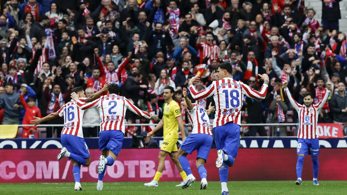 El Atlético de Madrid consiguió la victoria ante el Getafe