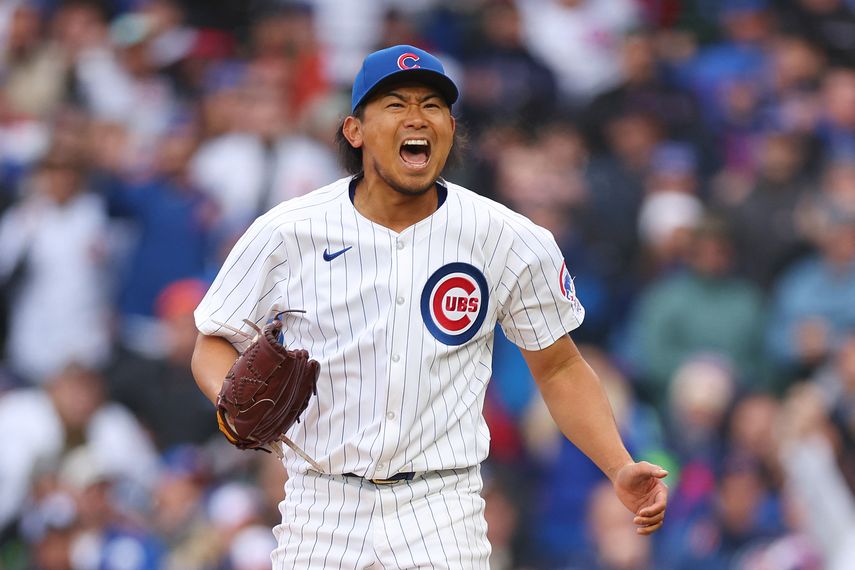 MLB: El japonés Shota Imanaga brilla en su debut con los Cubs