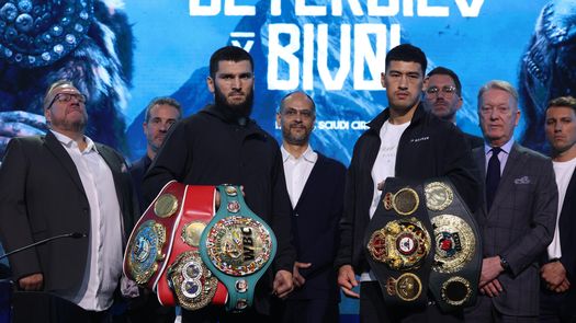 Invictos Dmitry Bivol y Artur Beterbiev tuvieron un nuevo cara cara