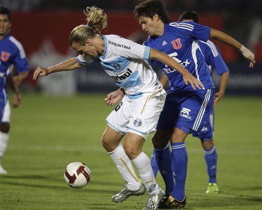 Libertadores: Gremio vence a U. de Chile y se clasifica