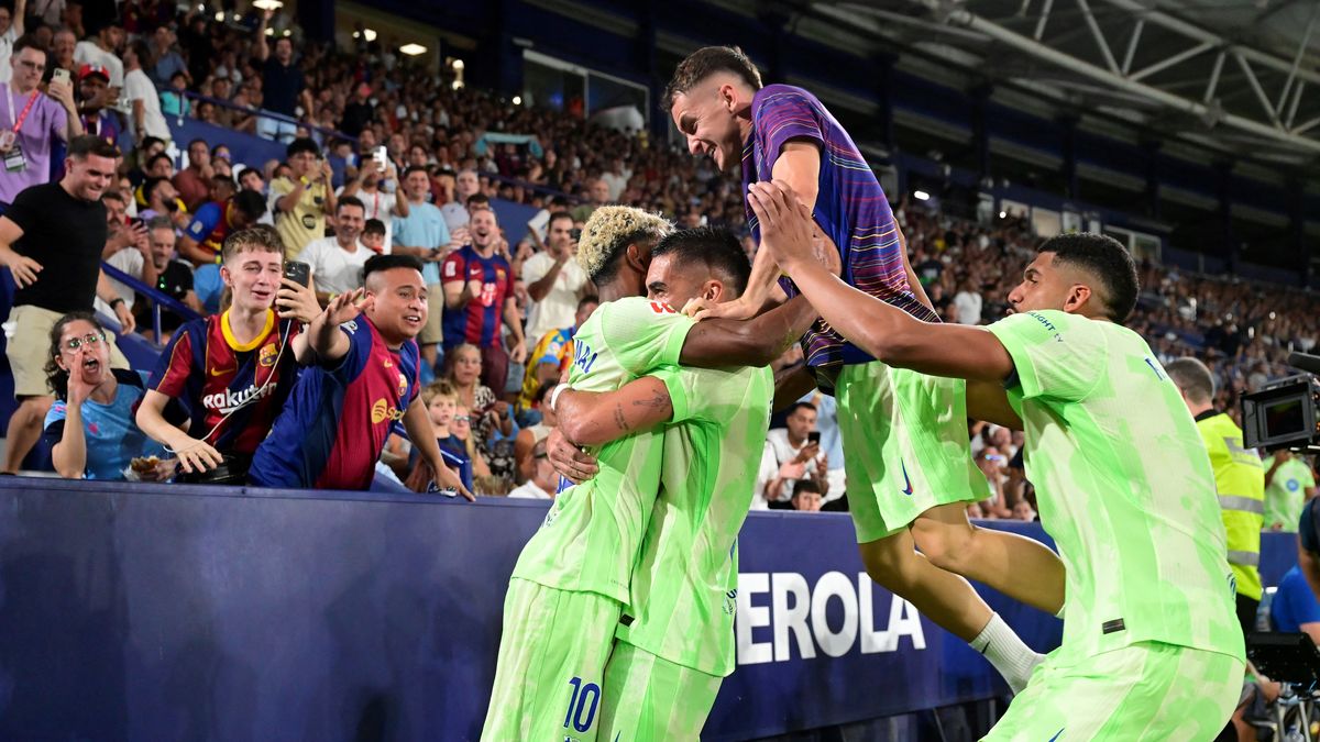 Así remontó el FC Barcelona al Levante en LaLiga