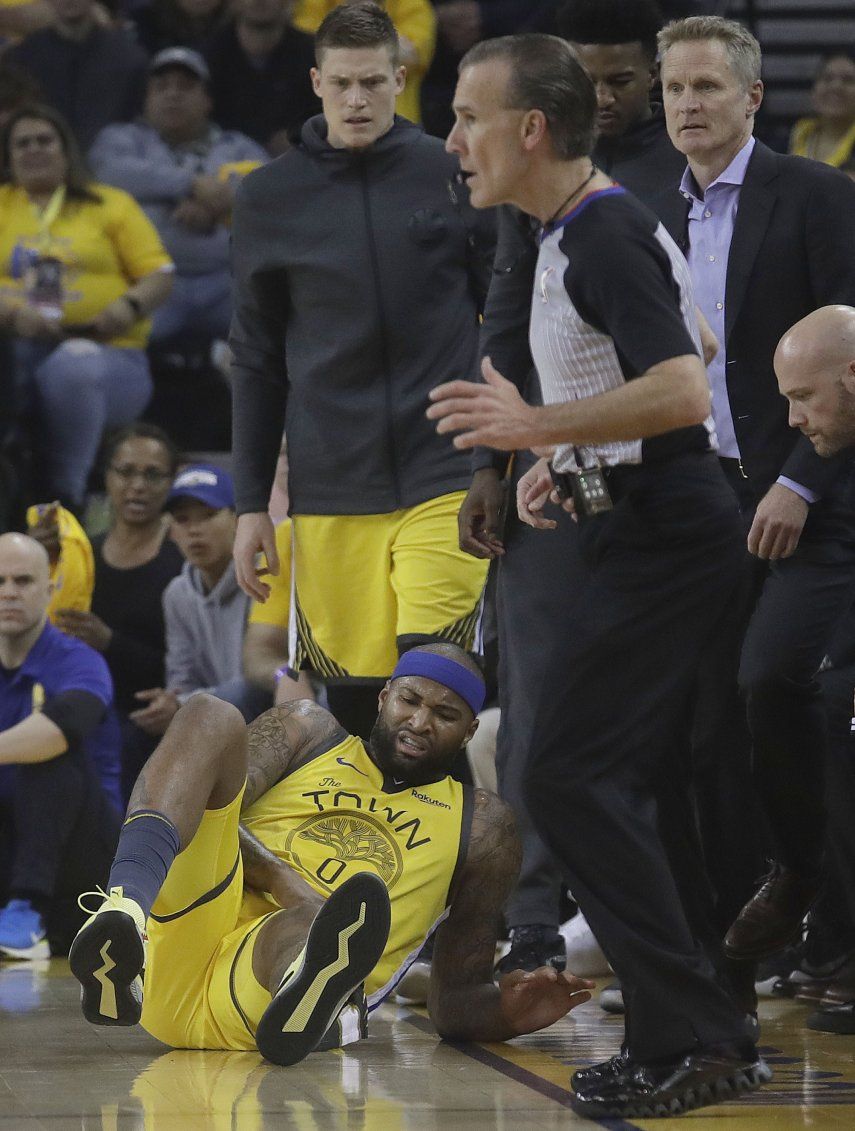 Improbable que DeMarcus Cousins vuelva esta postemporada