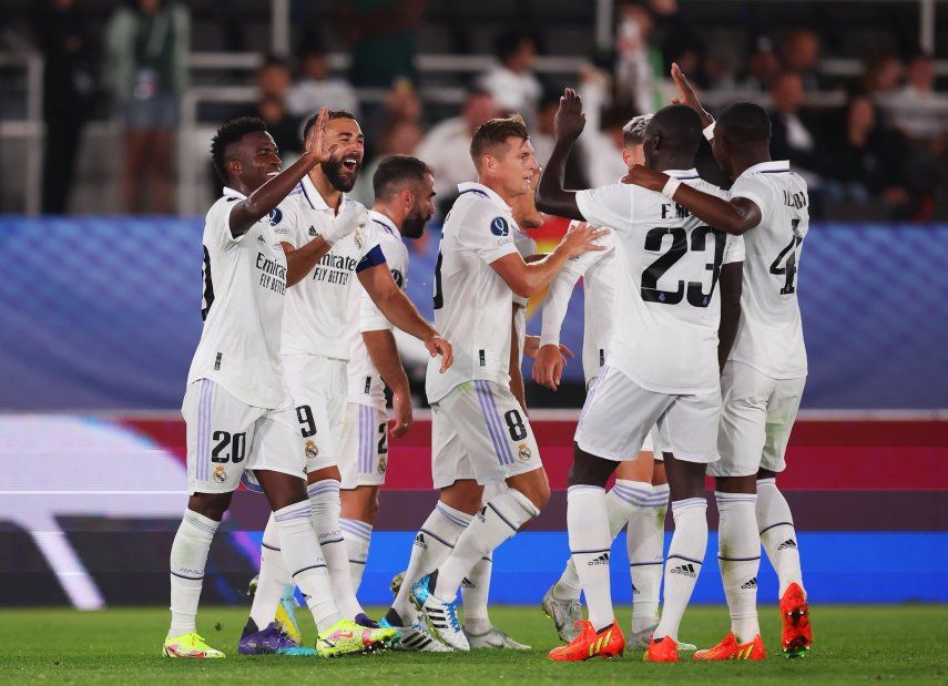 Real Madrid gana la Supercopa de Europa ante el Frankfurt