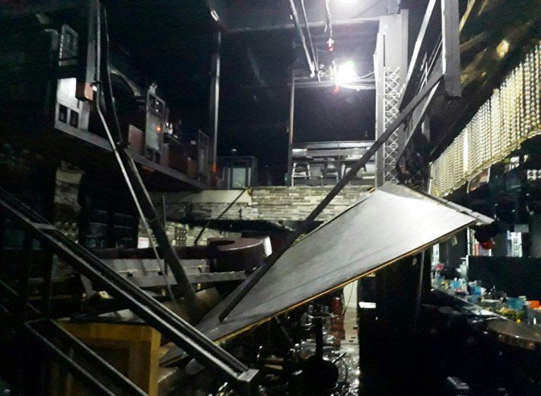Dos muertos y 16 heridos en un accidente en un bar de Corea del Sur