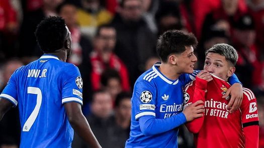 Vinicius Jr mete un golazo y acusa a Gianluca Prestianni de insultos racistas