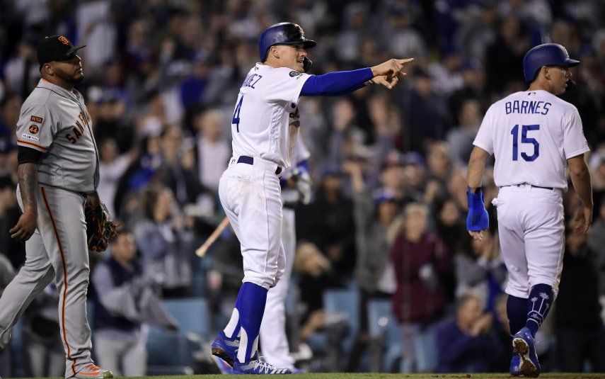 Freese y Dodgers remontan y vencen a Gigantes