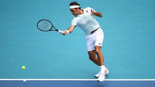 Federer vence a Isner y gana su cuarto Masters 1000 de Miami