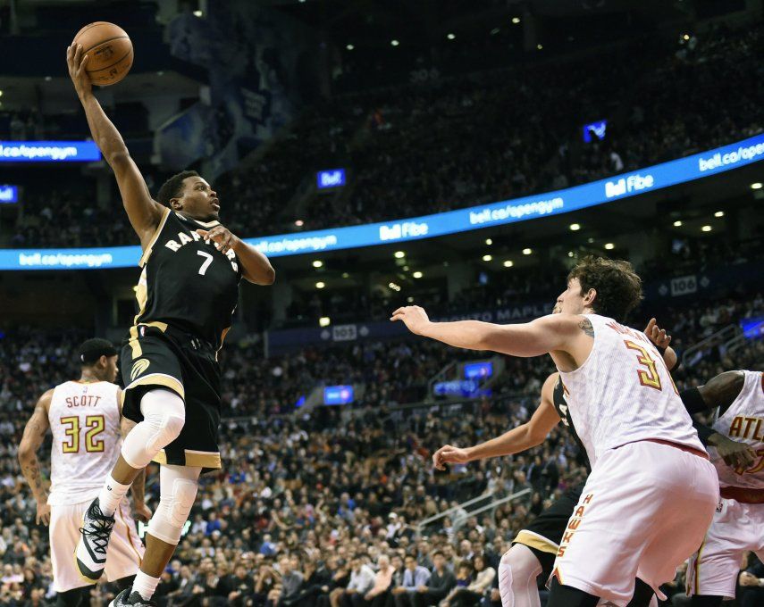 Raptors vencen a Hawks y alcanzan las 50 victorias