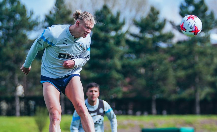 Erling Haaland está listo para su vuelta con el Manchester City
